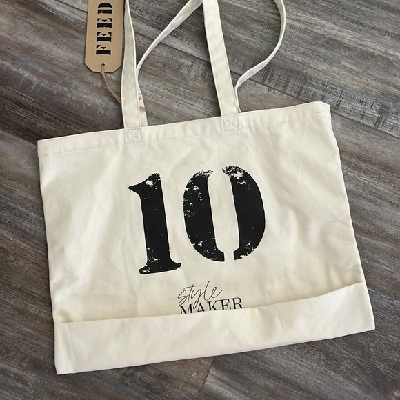 Feed canvas tote NEW - Picture 3 of 5